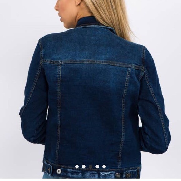 Distressed Denim Jacket - Picture 2 of 4